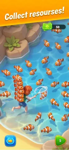 A puzzle game screen showing the lives counter and timer